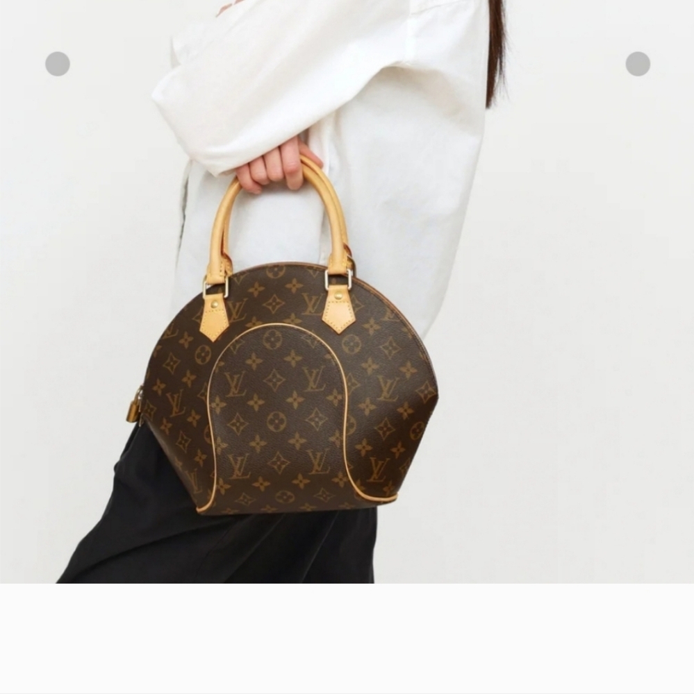 Monogram Satchel  No Bags Ventage 12.5-14.5 Inch Wide.10-11 Inch H 13-15 Cm Deep - Picture 2 of 2